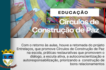 Projeto Entrelaços é retomado para alunos dos Anos Finais da rede municipal