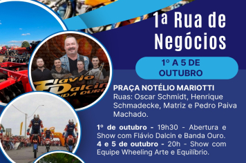 Ajuricaba promove a 1ª Rua de Negócios