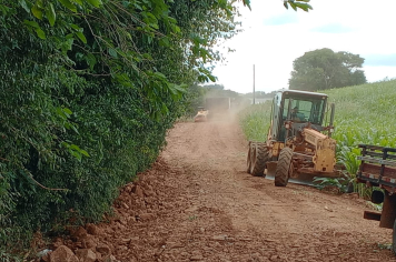 Secretaria de Obras intensifica trabalhos para melhorias nas estradas rurais
