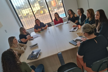 Representantes da Rede de Apoio Escolar Intersetorial realizam reunião de monitoramento