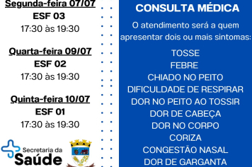 Turno estendido da Secretaria de Saúde continuará nesta semana