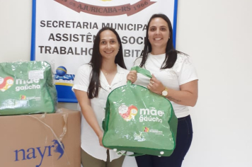 Município recebe kits do Programa Mãe Gaúcha