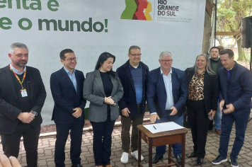 Município assina convênio para recuperação de estradas vicinais 