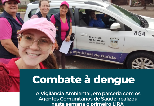 Vigilância ambiental realiza primeiro LIRAa do ano 