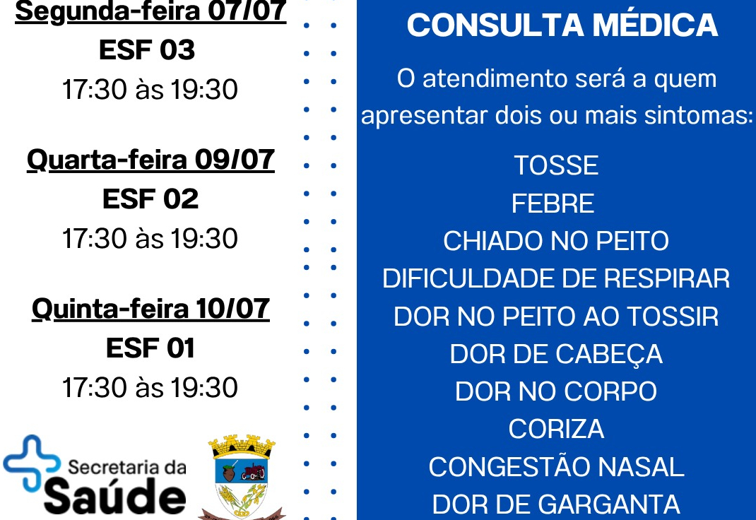 Turno estendido da Secretaria de Saúde continuará nesta semana