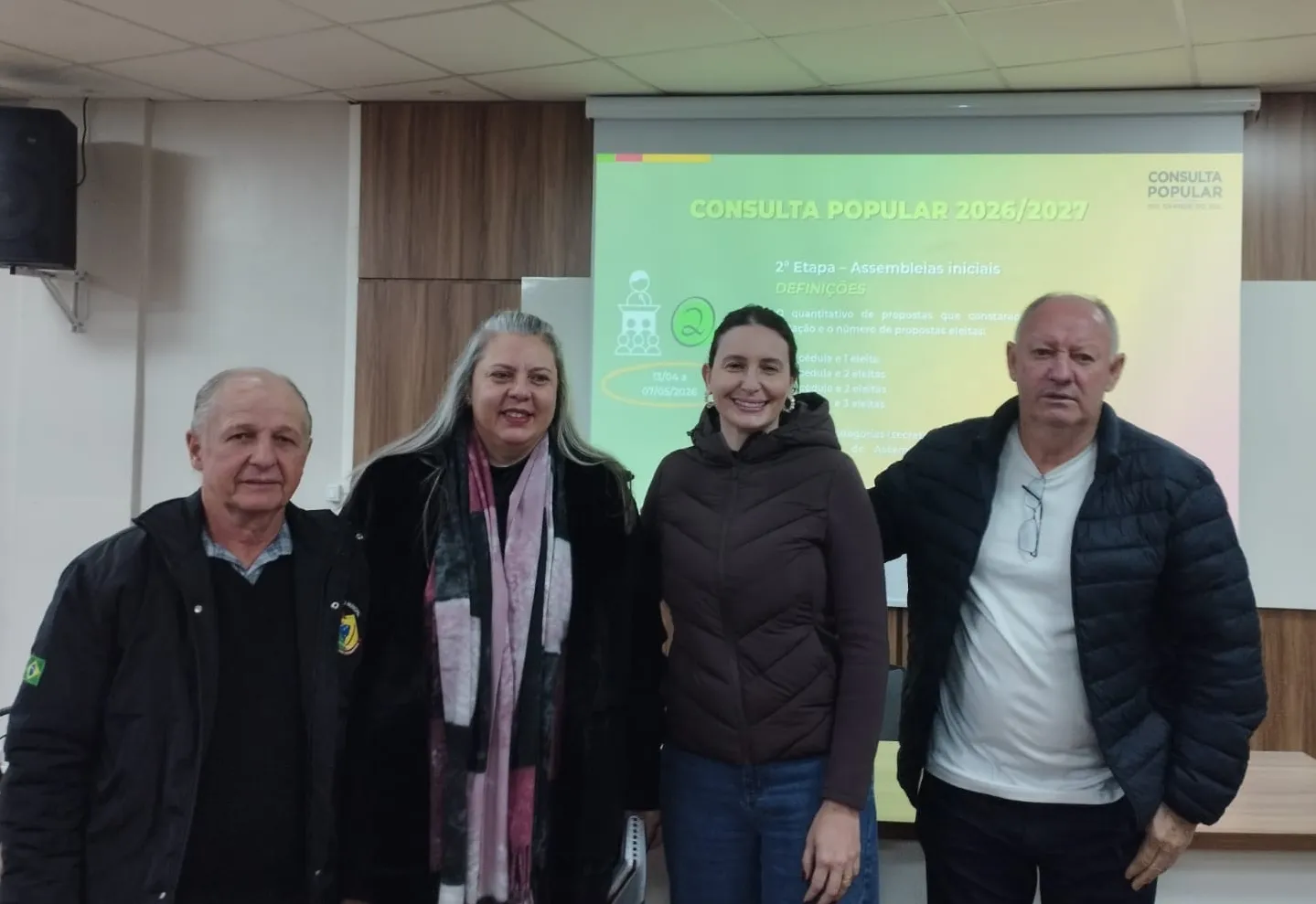 Representantes do Município participam de Assembleia do Corede