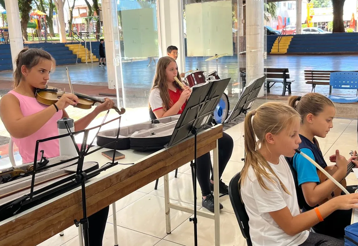 Aulas de música têm início nesta semana