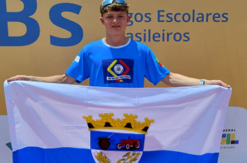 Atleta ajuricabense conquista 6º lugar nos 100 metros com barreira série ouro nos JEBS