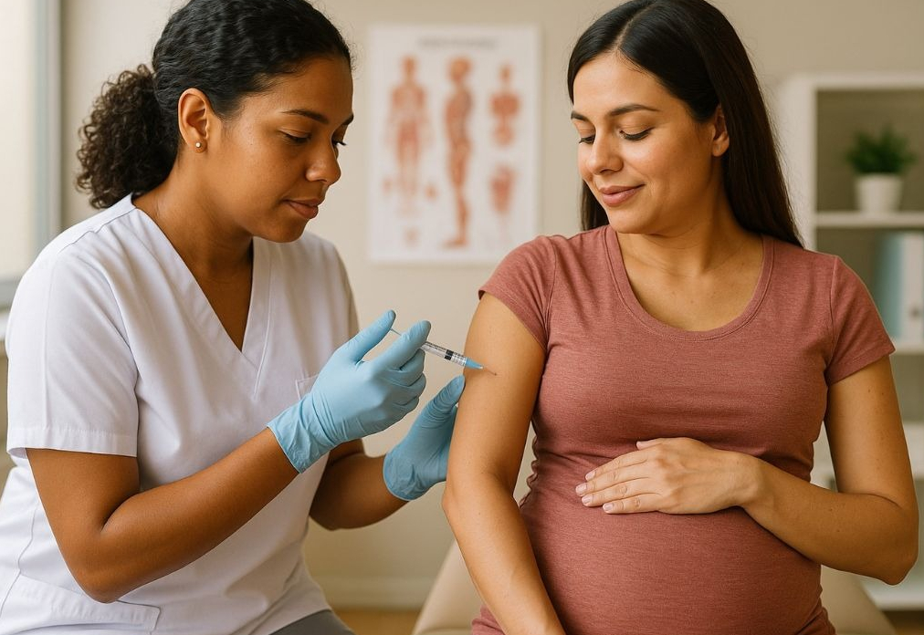 Estudo revela benefícios da vacinação contra covid-19 para as gestantes